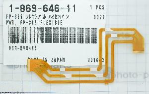Шлейф видеокамеры Sony DVD405E (FP-365), оригинал
